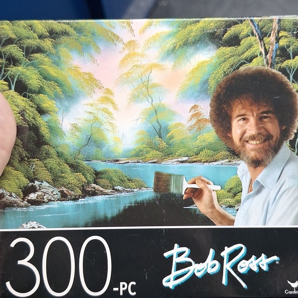 Bob Ross Deep Forest LAKE puzzle